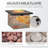 Outsunny 32 Inch Outdoor Propane Gas Fire Pit Table
