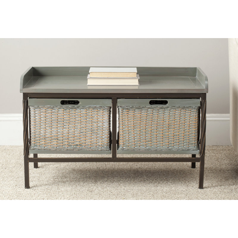 Allenport Storage Bench, Grey