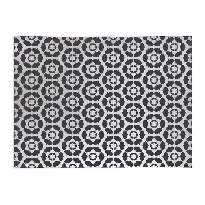 Tapis de cuisine Cleo, Gris anthracite, Rectangulaire 3 pi x 5 pi
