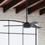 Presto 52" Modern Minimalist 3 - Blade Indoor Ceiling Fan with Wall Control-71202965