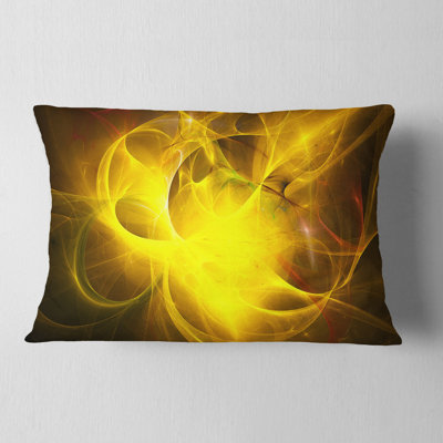 Light Nebula Star - Abstract Printed Pillow