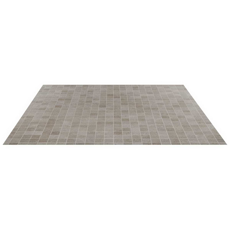 New Rock 2X2 Matte Porcelain Mosaic, Tortora Beige