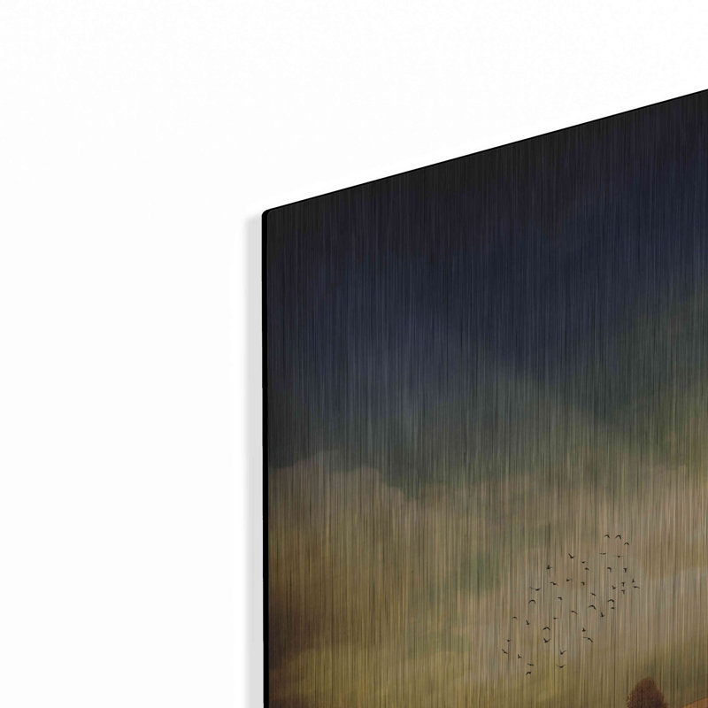 «Echo Of A Sigh» par Philippe Sainte-Laudy, art mural en métal, H 12 po x l 12 po