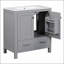 Ensemble de meuble-lavabo avec lavabos doubles (séparés), lavabos doubles en céramique, tablette de rangement et tiroirs séparés (miroir non inclus) - Solution de salle de bain moderne pour salles de bain spacieuses-454267467