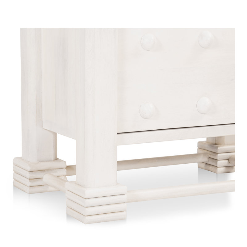 Clement Nightstand Whitewashed