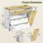 Particle Board / Chipboard Cabinet Laundry Hamper