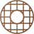 O'Neal Fretwork Pierced Ceiling Medallion-63412255-63412266