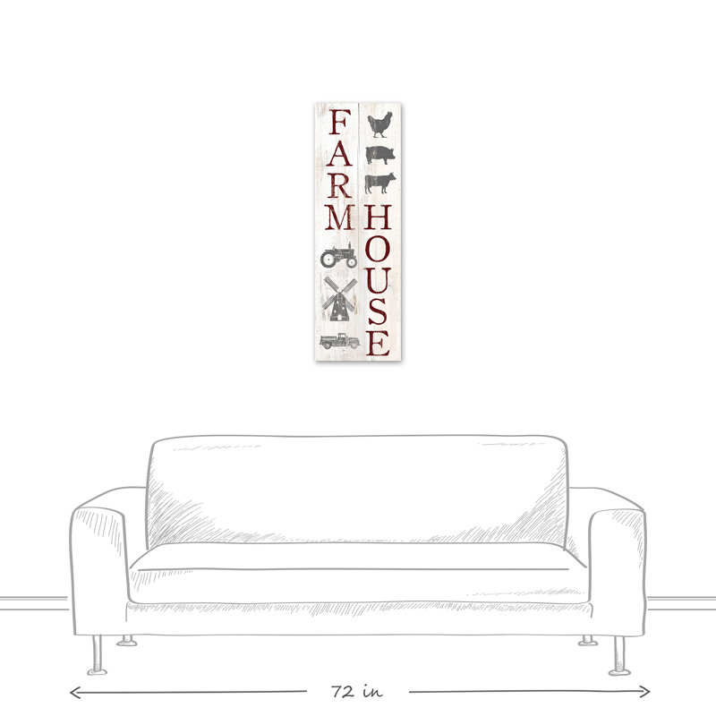 « campagne vertical sign », impression sur toile
