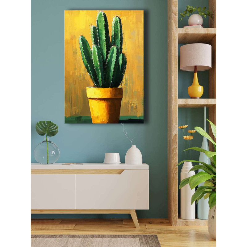 Cactus doré, H 39,4 po x l 27,6 po