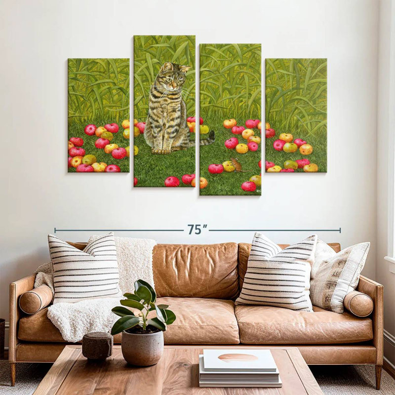 Brampt The Apple-Mouse, 42" H x 68" W