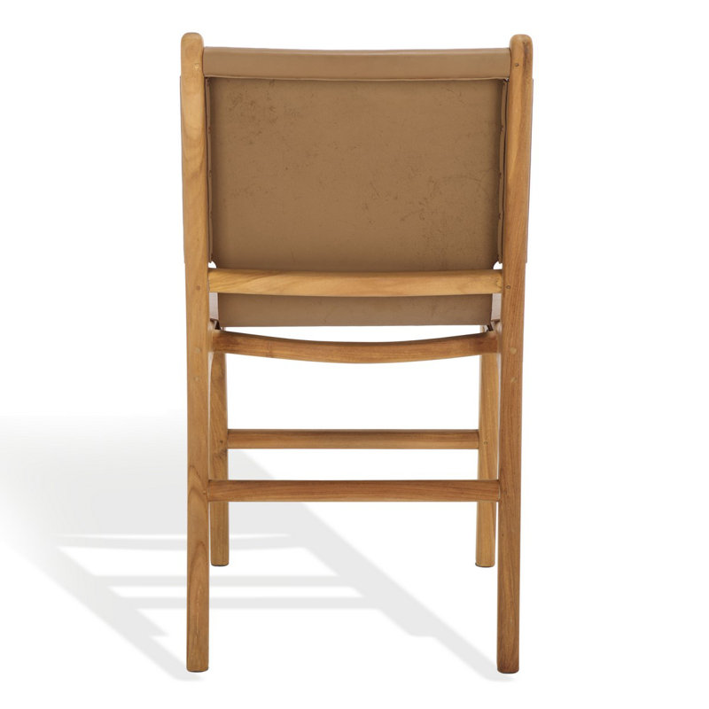 Cassaphina Leather Dining Chair, Brown