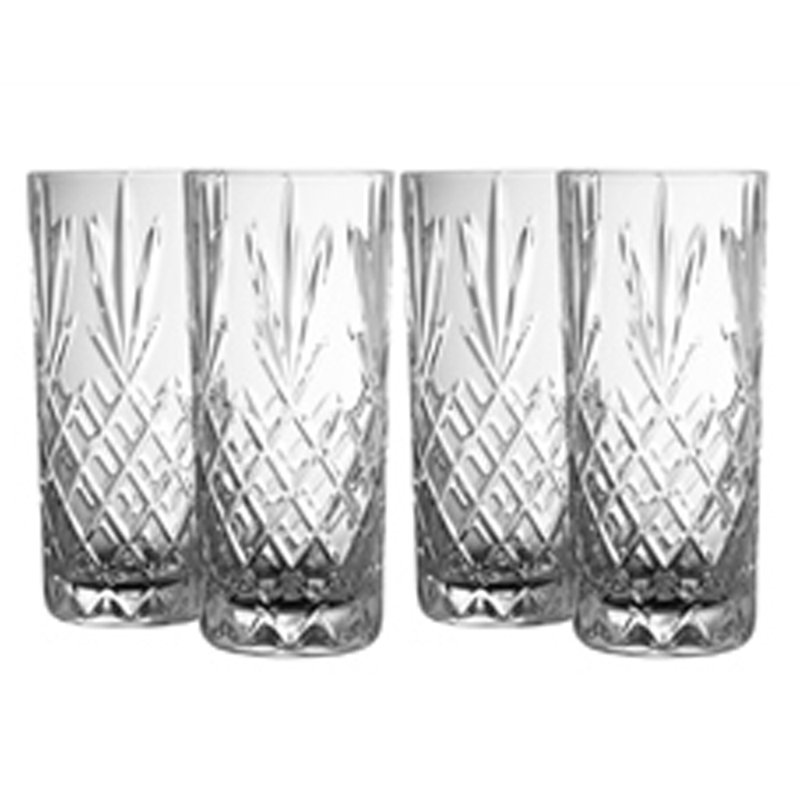 Olsson 220ml Crystal Highball Glass Set
