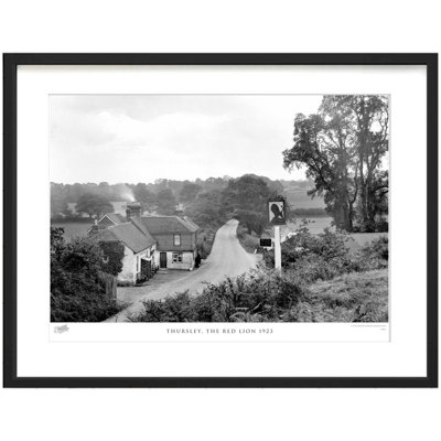 Thursley, the Red Lion 1923 1 Piece Single Picture Frame Wall Art