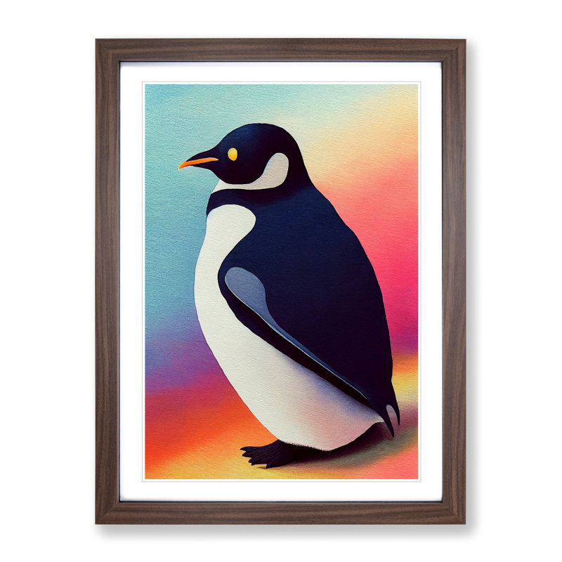 Penguin No.2 - Print, 66cm H x 48cm W, No Matte, canvas/paper