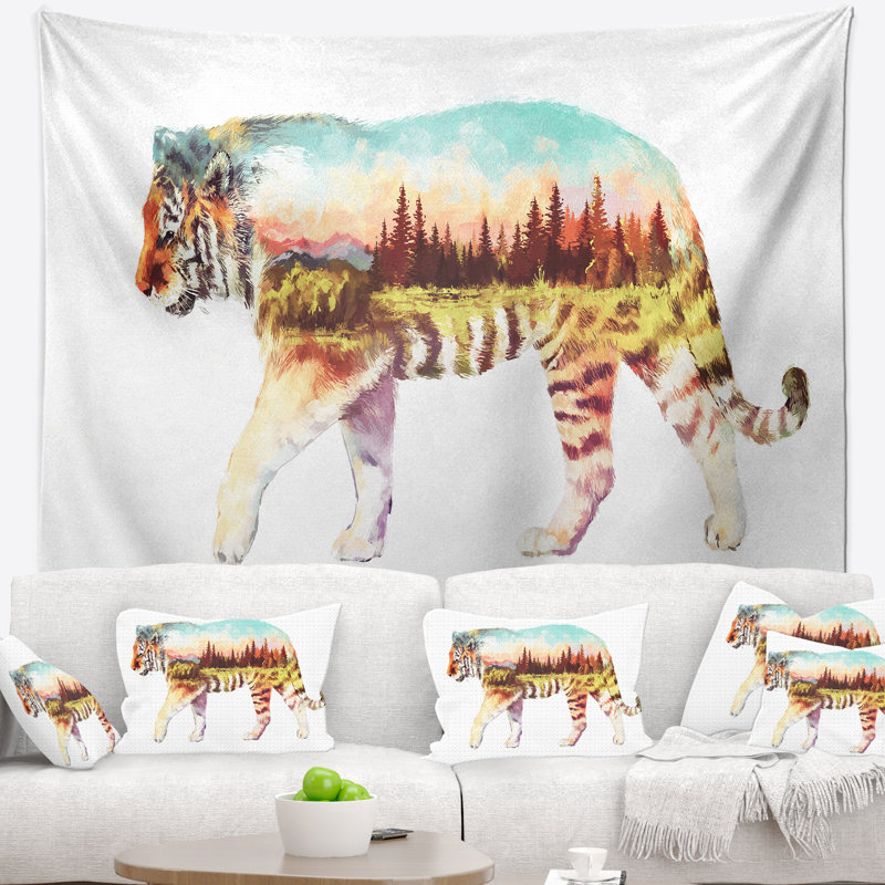 Polyester Tapestry, 68" H x 80" W