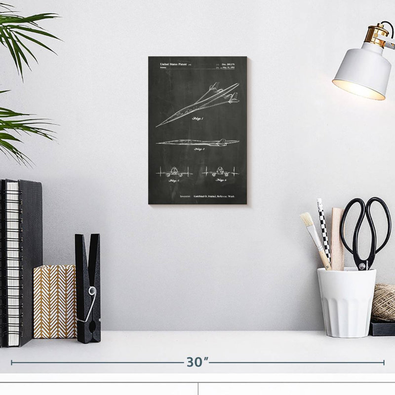 Laelle Chalkboard I, 12" H x 8" W