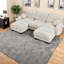Canapé modulaire en chenille modulaire Compression Cozy