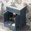 Meuble-lavabo de 24 po avec lavabo en céramique et portes à fermeture douce Zorveth-126677451