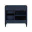 Meuble-lavabo de 36 po sans lavabo supérieur, armoire de rangement de salle de bain avec 2 tiroirs et un tiroir basculant, structure en bois massif-800908340-800908331-800908329