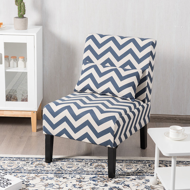 Upholstered Linen Parsons Chair