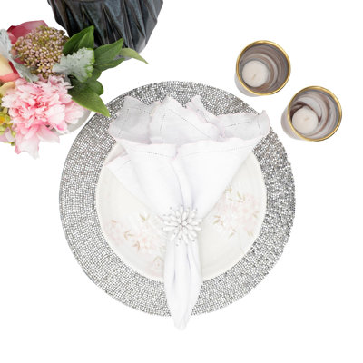Rond de serviette glacé