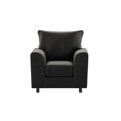 Awn Velvet Armchair