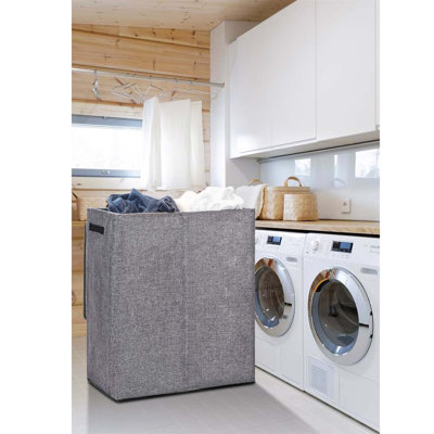 Bhargava Fabric Laundry Hamper with Handles