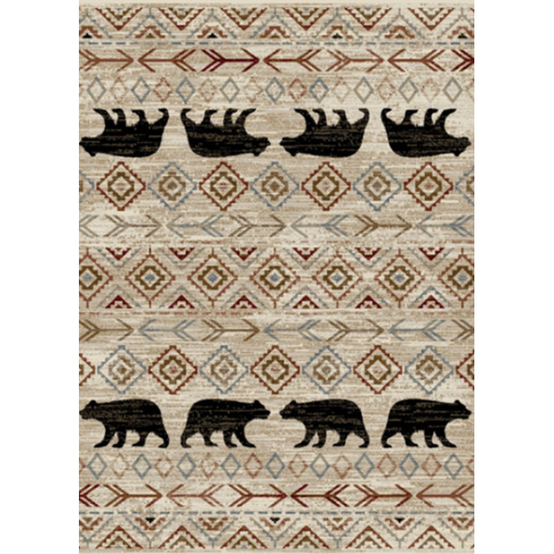 Tapis zone beige sud-ouest Mchaney