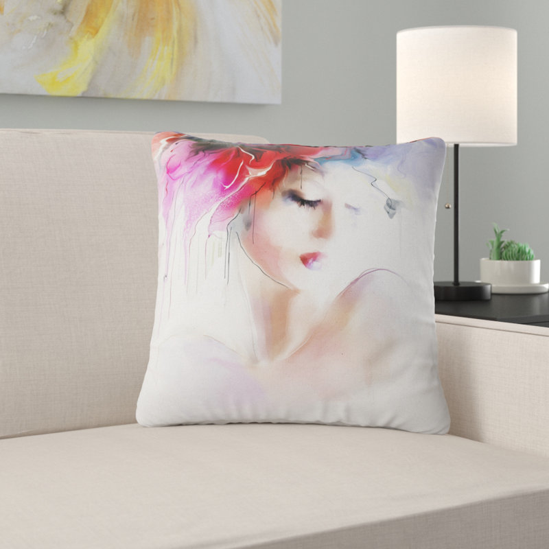 Fashion Fashion - Coussin imprimé Street Art, 12 po x 20 po, Rectangulaire