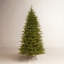 Nordic 7.5' Green Spruce Artificial Christmas Tree with 600 Colored & Clear Lights