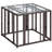 Anthoins Glass Top End Table-115071950