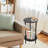 Set Of 2 2-Tier Modern Small Round Side Table With Storage Shelf For Small Space-140334666