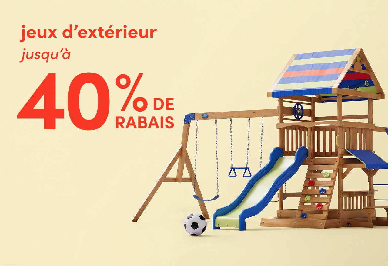 jeux d'extérieur en solde