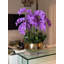 Roberi Gold Bowl With Light Purple Orchids-699514867