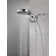 HydraChoice Hydrorain 5 Spray Dual Shower Head and Handheld Shower with H2Okinetic 2.5 GPM