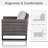 8 - Person Patio Conversation Set with Cushions-855819842