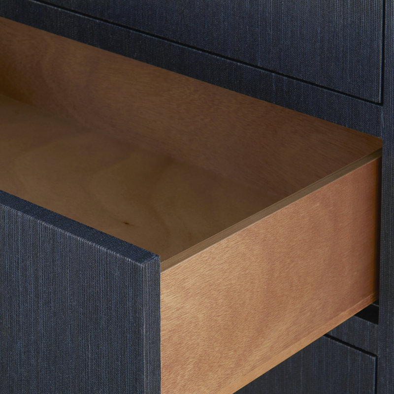 Florence Large 4-Drawer, Selvage Blue