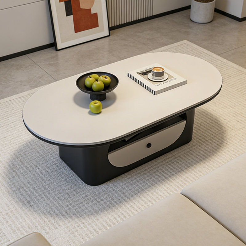 Tibo, H 14,96 po x L 47,24 po x l 23,62 po, Blanc