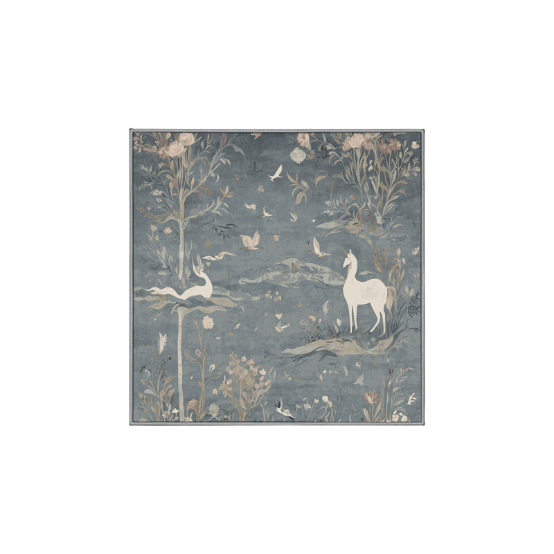 Tapis gris soyeux et moelleux, Rectangle 7 pi x 10 pi