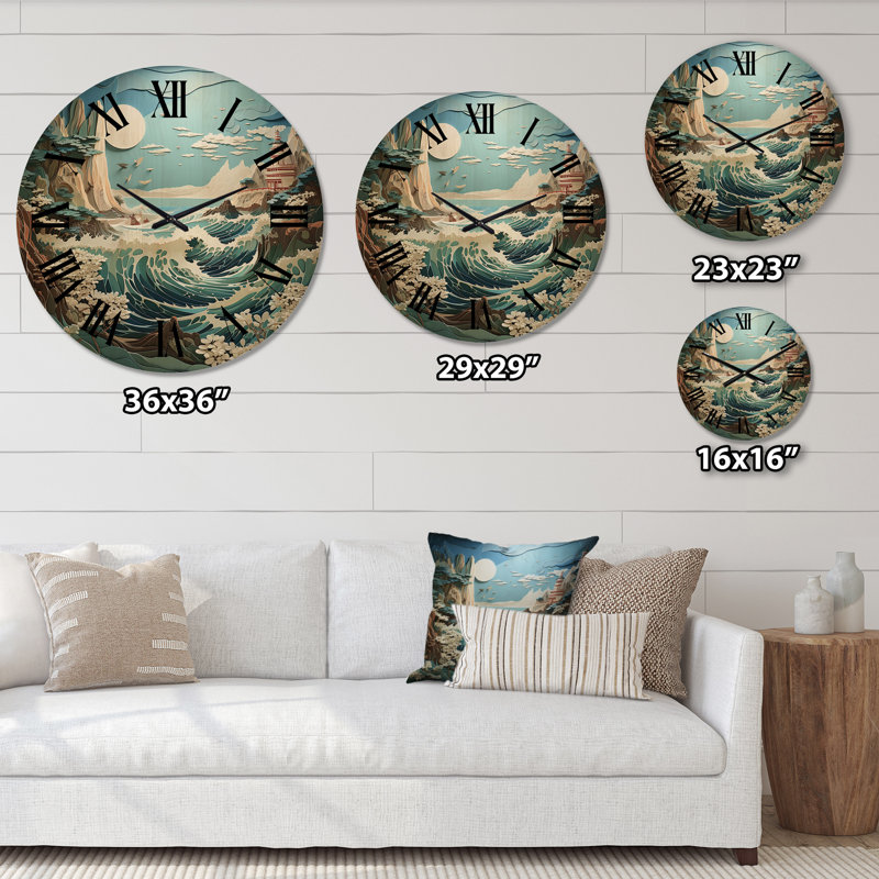 Horloge murale Reesa, Moyenne