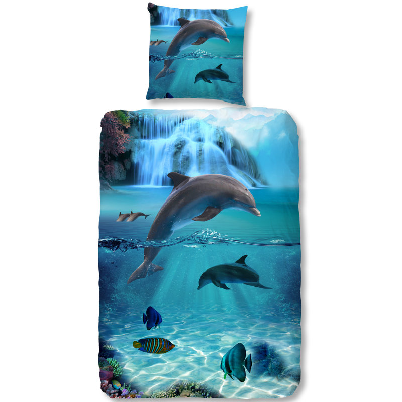 Will Graphic Print & Text Duvet Cover Set with Pillowcases