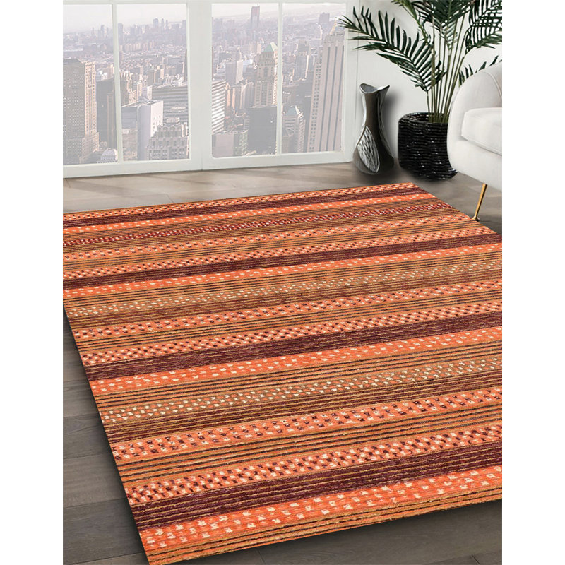 Abstract Indoor Rug, Rectangle 6' x 9'