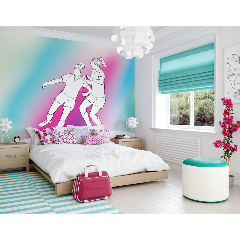 Dutcher Matte Wallpaper Roll,  280cm L x 350cm W , Blue