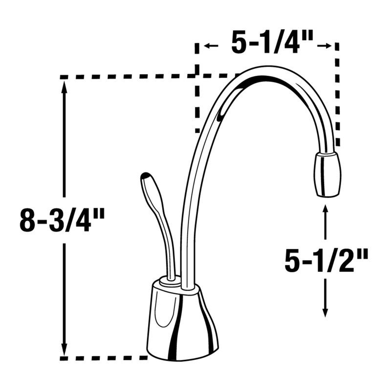 Robinet chromé GN1100, Chrome chrome