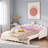 Extending Upholstered Daybed With Led Lights And Crown Headboard-1418250644