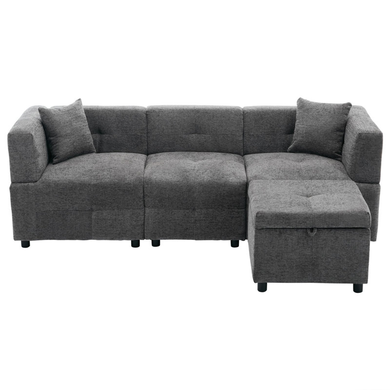 3 Seater Sofa, Gray