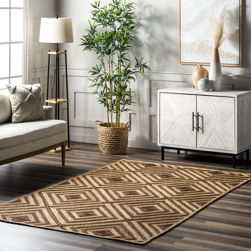  Tapis en jute Dogwood, Rectangle 4pi x 6 pi