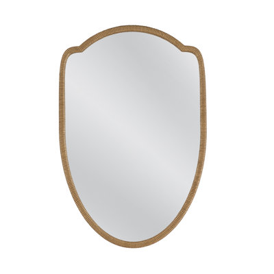 Miroir mural en bois manufacturé Miles