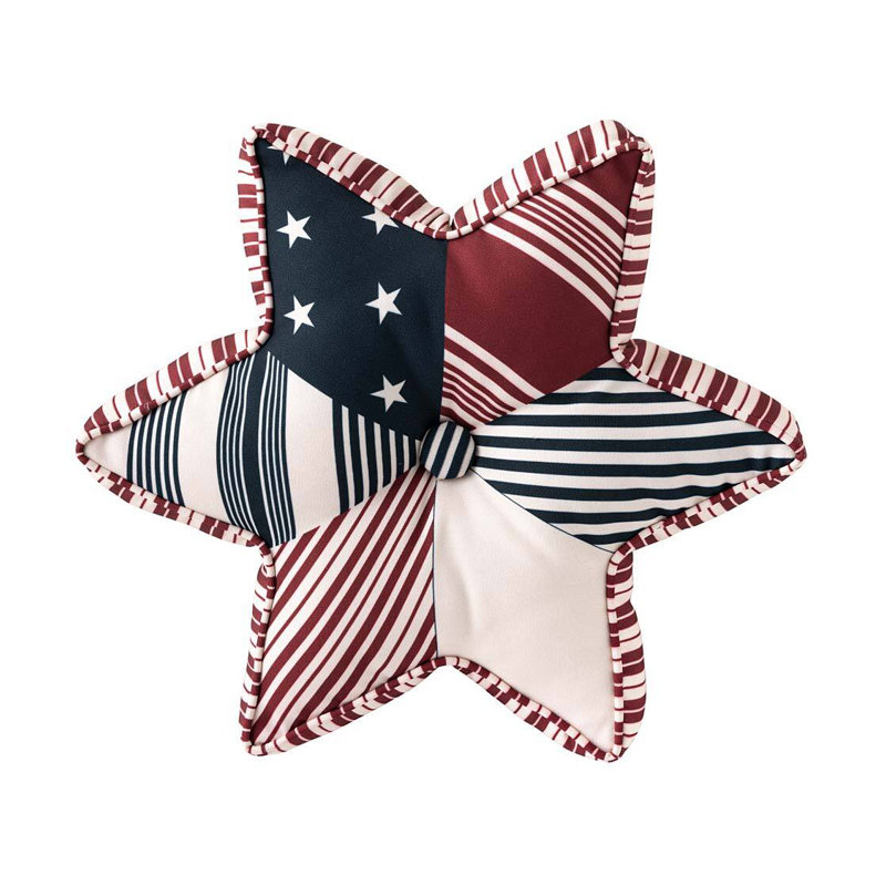 Coussins décoratifs intérieur / extérieur - étoile 16 po x 18 po