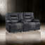 Causeuse inclinable en cuir Martinsen